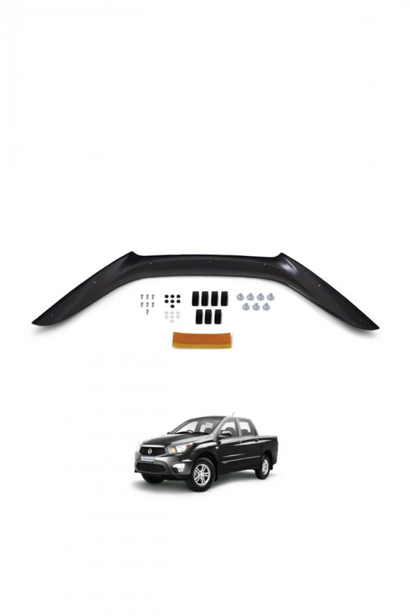 Korando actyon Ön Kaput Koruyucu RüzgarlığI 2012 2013 2014 2015 ürün görseli 1