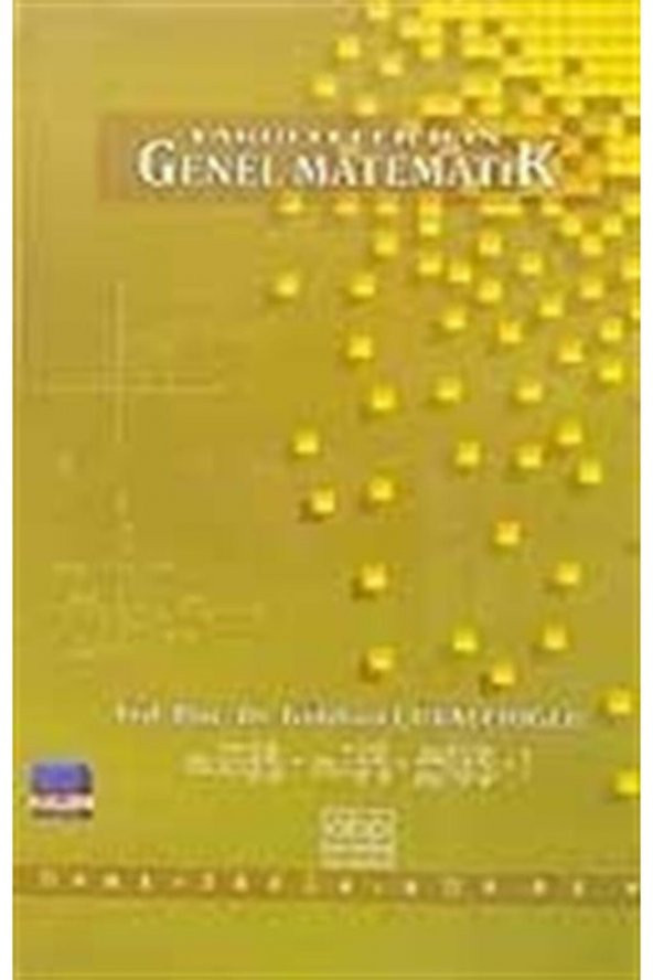 Fakülteler İçin Genel Matematik ürün görseli 1