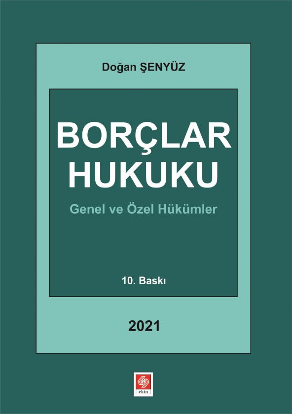 Borçlar Hukuku Doğan Şenyüz ürün görseli 1