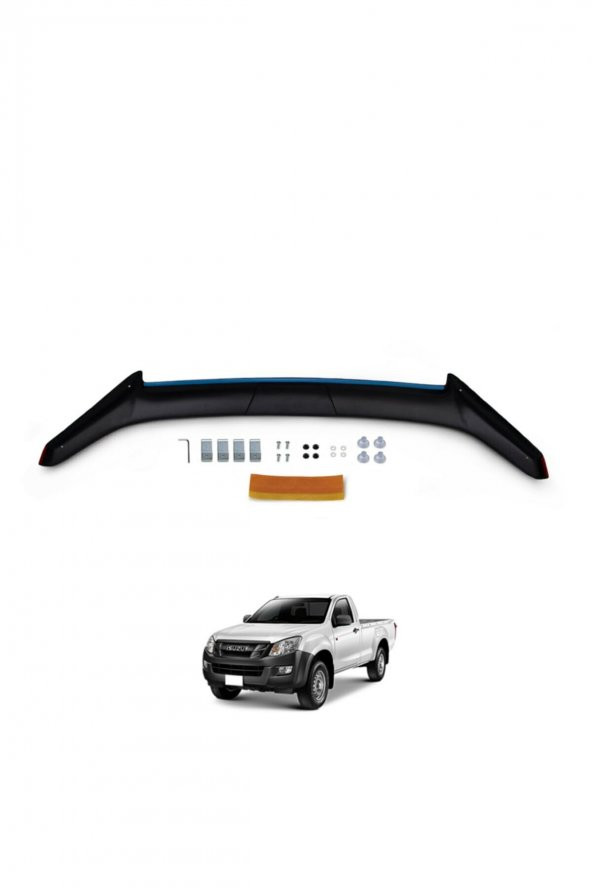 D-MAX ÖN KAPUT KORUYUCU RÜZGARLIĞI 2012 2013 2014 2015 2016 2017 ürün görseli 1