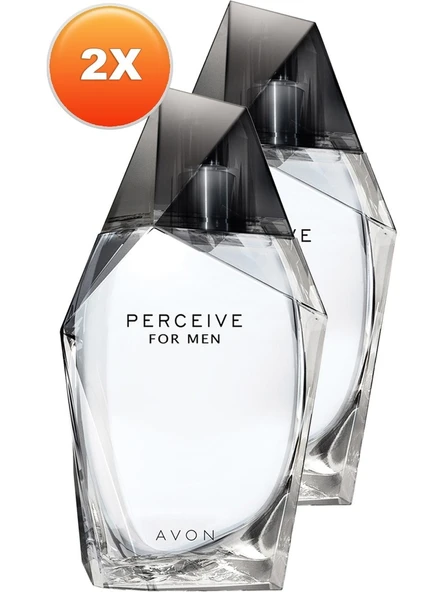 Avon Perceive Erkek EDT Parfüm 100 ml Odunsu Koku İkili Set ürün görseli 1