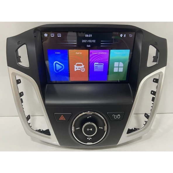 FORD FOCUS 3-4 ANDROİD 2-32 MULTİMEDYA CARPLAY-KAMERA-IPS EKRAN ürün görseli 1