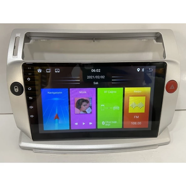 CİTROEN C4 ANDROİD 2-32 MULTİMEDYA CARPLAY-KAMERA-IPS EKRAN-FULL - Resim 2