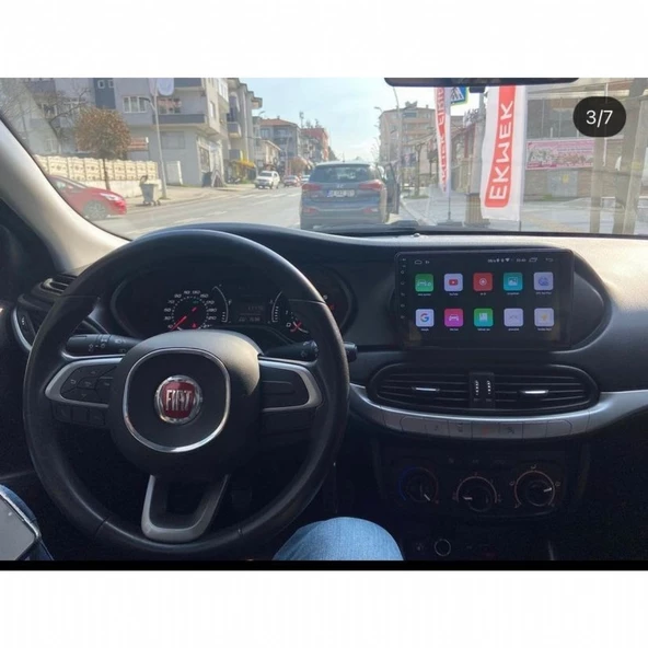 FİAT EGEA ANDROİD 2-32 MULTİMEDYA CARPLAY-KAMERA-IPS EKRAN-FULLL - Resim 3
