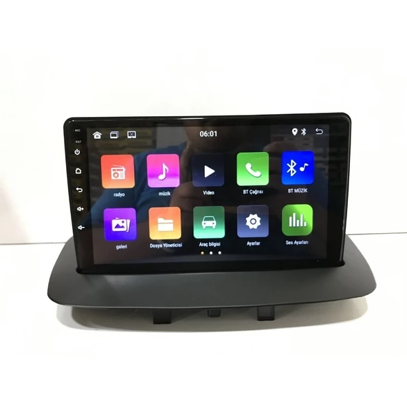 RENAULT FLUENCE MEGANE 3 ANDROİD 14 2-32 MULTİMEDYA CARPLAY ürün görseli 1