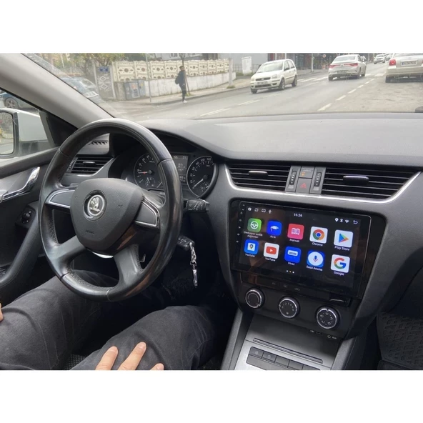 SKODA OCTAVİA 2014-2018 ANDROİD 14 2-32 MULTİMEDYA CARPLAY-IPS ürün görseli 1