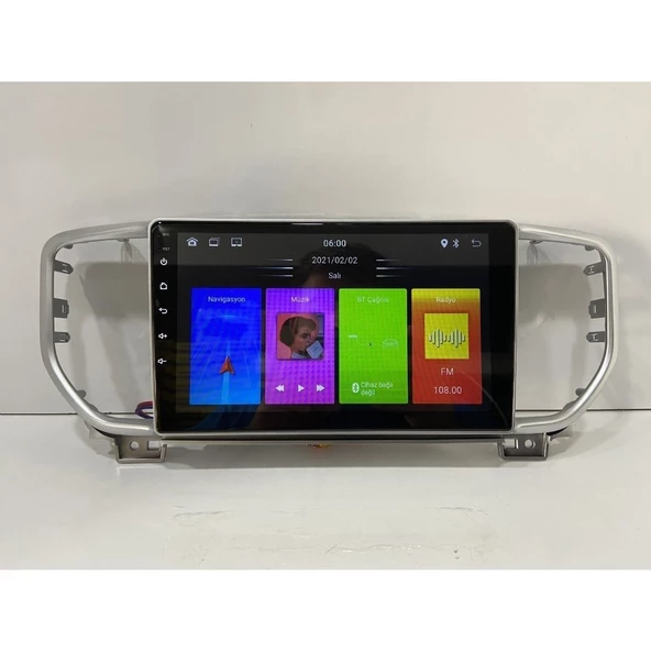 KIA YENİ SPORTAGE ANDROİD 14 2-32 MULTİMEDYA CARPLAY-KAMERA-IPS ürün görseli 1