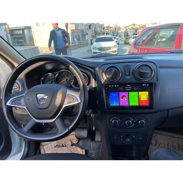 DACIA SANDERO ANDROİD 2-32 MULTİMEDYA CARPLAY-KAMERA-IPS EKRAN - Resim 8