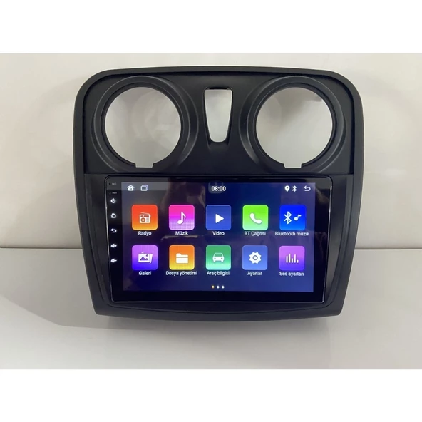 DACIA SANDERO ANDROİD 2-32 MULTİMEDYA CARPLAY-KAMERA-IPS EKRAN - Resim 6