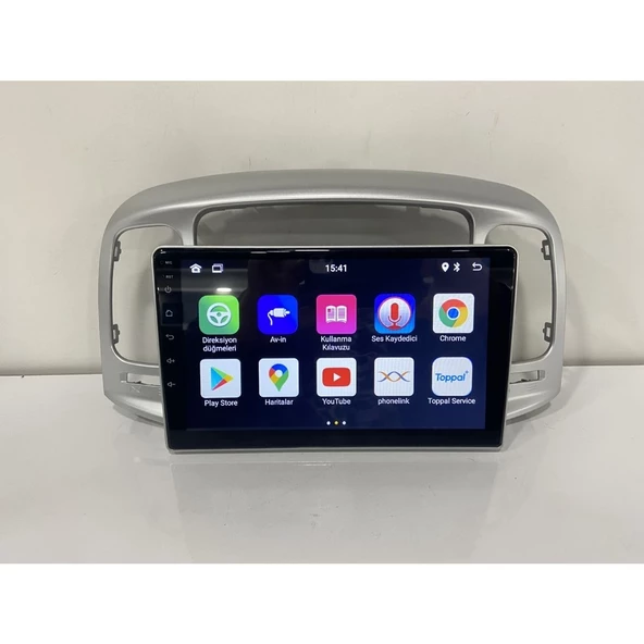 HYUNDAİ ACCENT ERA ANDROİD 14 2-32 MULTİMEDYA CARPLAY-KAMERA-IPS - Resim 6