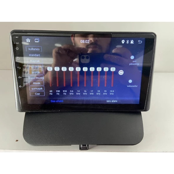 FORD COURİER ANDROİD 2-32 MULTİMEDYA CARPLAY-KAMERA-IPS EKRAN - Resim 3