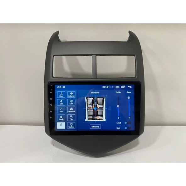 CHEVROLET AVEO ANDROİD 2-32 MULTİMEDYA CARPLAY-KAMERA-IPS EKRAN- - Resim 7