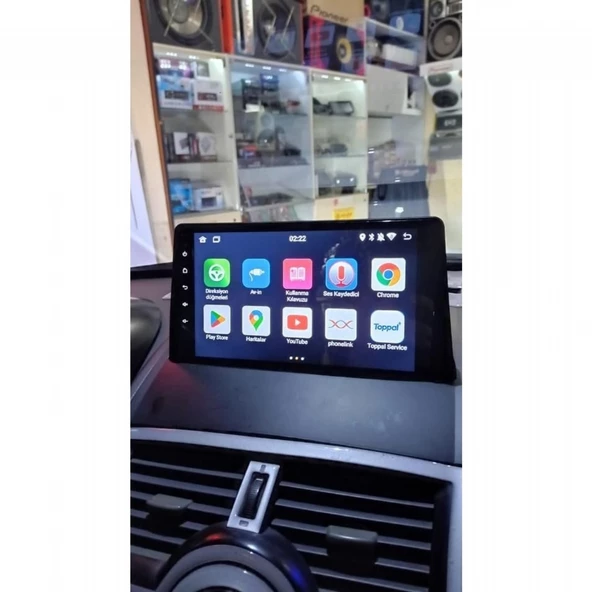 RENAULT MEGANE 2 ANDROİD 14 2-32 MULTİMEDYA CARPLAY-KAMERA-IPS - Resim 6