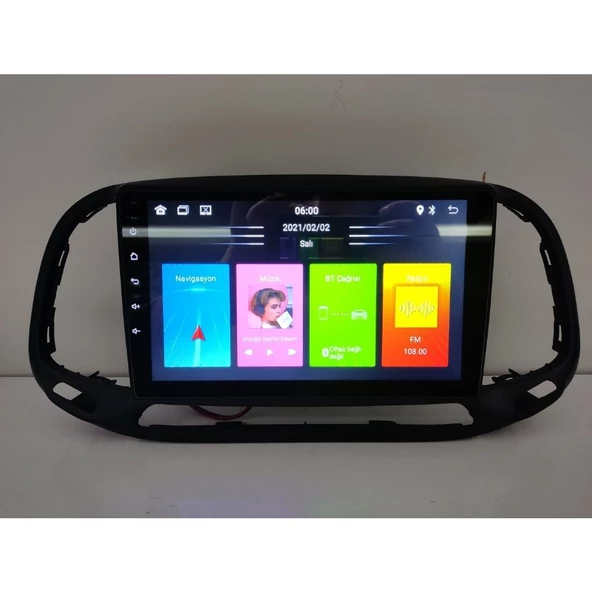 FİAT DOBLO ANDROİD 2-32 MULTİMEDYA CARPLAY-KAMERA-IPS EKRAN-FULL - Resim 6