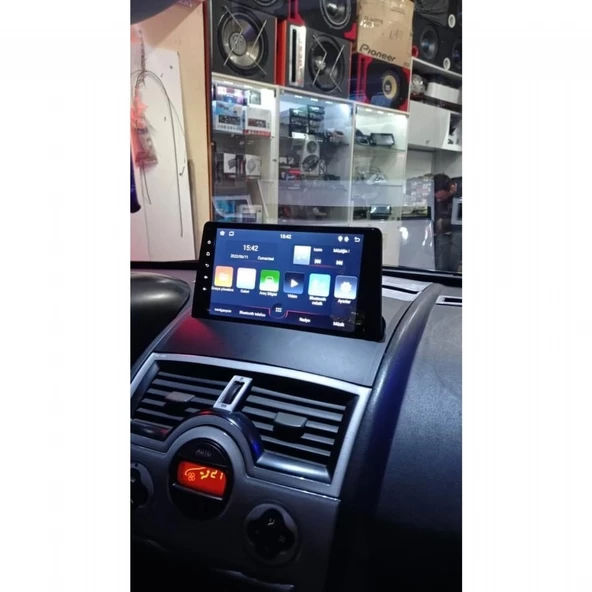 RENAULT MEGANE 2 ANDROİD 14 2-32 MULTİMEDYA CARPLAY-KAMERA-IPS - Resim 3