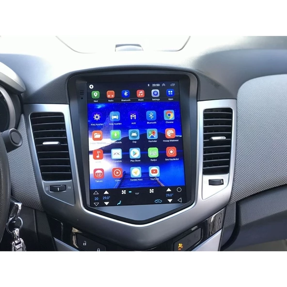 CHEVROLET CRUZE TESLA ANDROİD CARPLAY MULTİMEDYA KAMERA ürün görseli 1