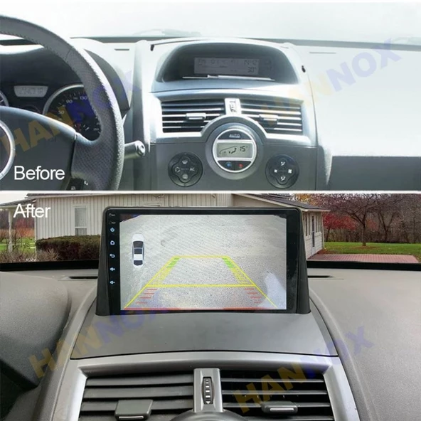 RENAULT MEGANE 2 ANDROİD 14 2-32 MULTİMEDYA CARPLAY-KAMERA-IPS - Resim 5