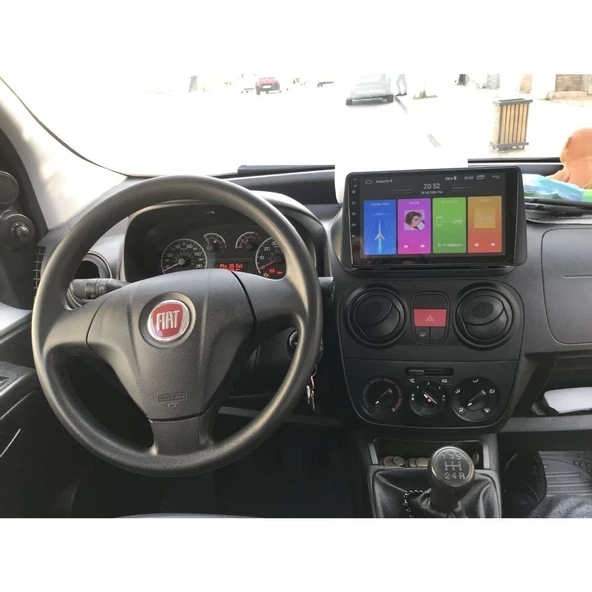 FİAT FİORİNO NEMO BİPPER ANDROİD 2-32 MULTİMEDYA CARPLAY-KAMERA- ürün görseli 1