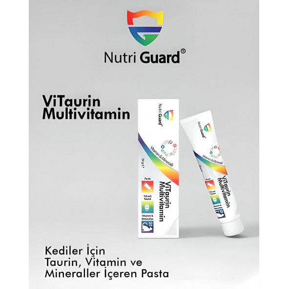 NutriGuard Vitaurin Multi VitaminKediler Için Taurin,vitamin Ve Mineraller Içeren Pasta Vitaurin Multi Vitamin ürün görseli 1