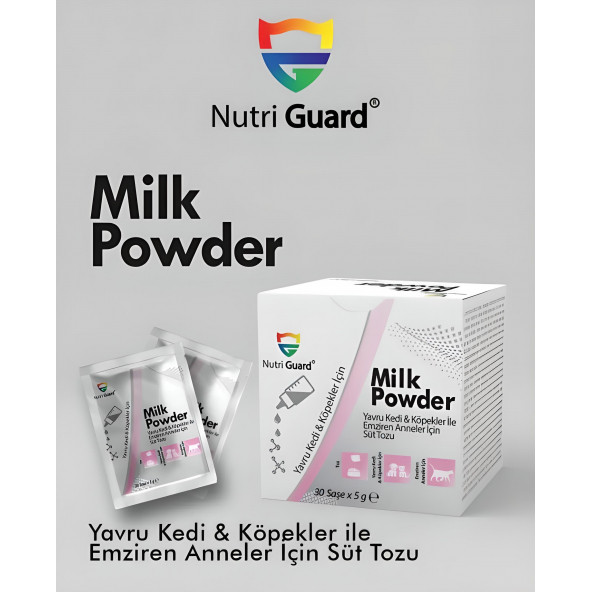 NutriGuard Milk PowderYavru Kedi,köpekler Ve Emziren Anneler Için Süt Tozu Nutriguard Milk Powder ürün görseli 1
