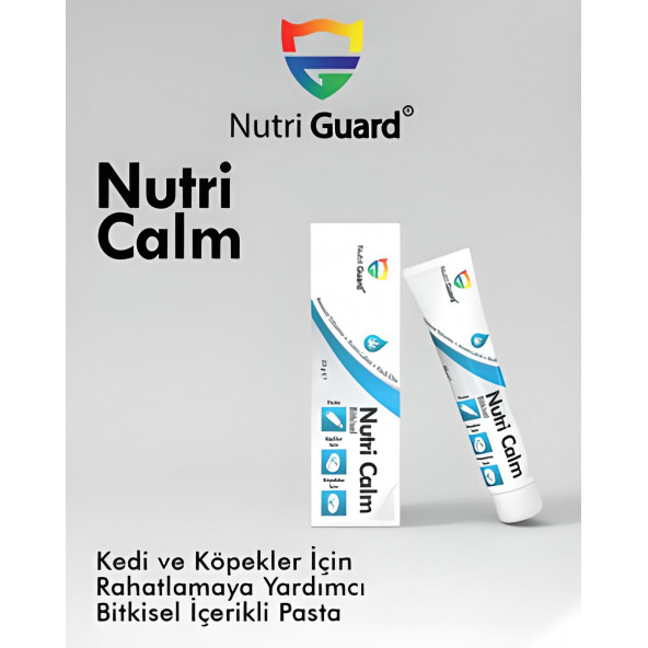 NutriGuard Nutri CalmKedi Ve Köpekler Için Rahatlamaya Yardımcı Bitkisel Içerikli Pasta Nutri Calm ürün görseli 1