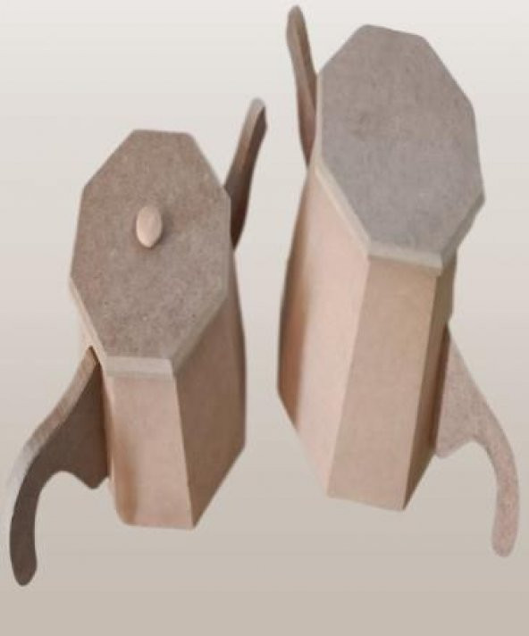 Hobi Adn 90229 Dekoratif Çaydanlık CNC Kesim Ahşap MDF HAM MODEL El Yapım ürün görseli 1