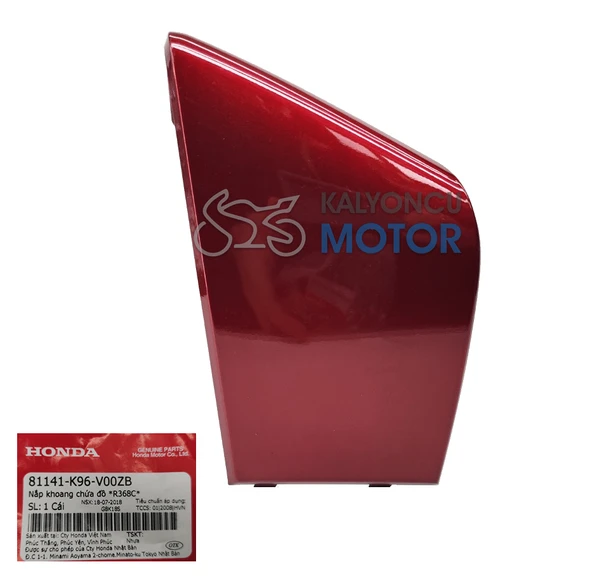 Honda PCX 125 Torpido Kapak Kırmızı 2018-2020 ürün görseli 1