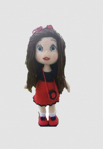 Amigurumi Sudenaz Bebek Organik Oyuncak ürün görseli 1