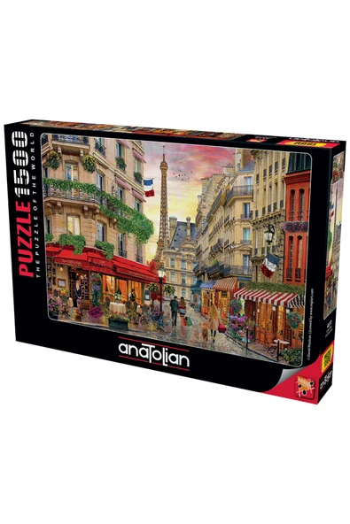 Anatolian 1500 Parçalık Puzzle - Cafe Eiffel 4572 ürün görseli 1