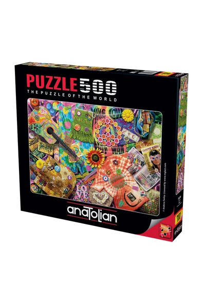 Anatolian 500 Parçalık Puzzle - 60'lar 3635 ürün görseli 1