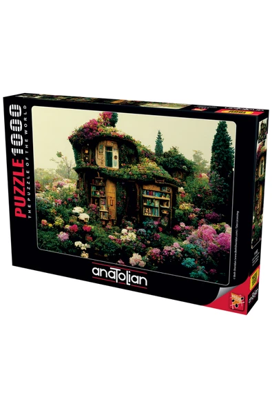 Anatolian 1000 Parçalık Puzzle - Çiçekli Kütüphane 1152 ürün görseli 1