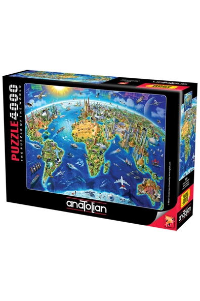 Anatolian 4000 Parçalık Puzzle - Dünyanın Simgeleri 5202 ürün görseli 1