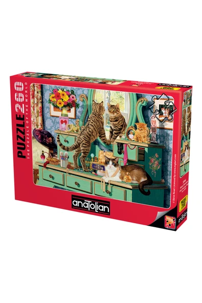 Anatolian 260 Parça XL Puzzle - Makyaj Meraklıları 3344 ürün görseli 1
