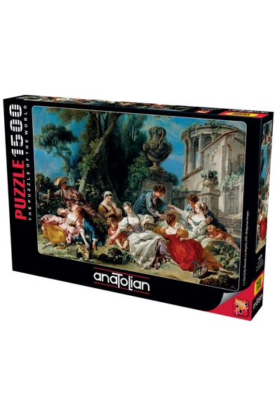 Anatolian 1500 Parçalık Puzzle - Kuş Avcıları 4576 ürün görseli 1