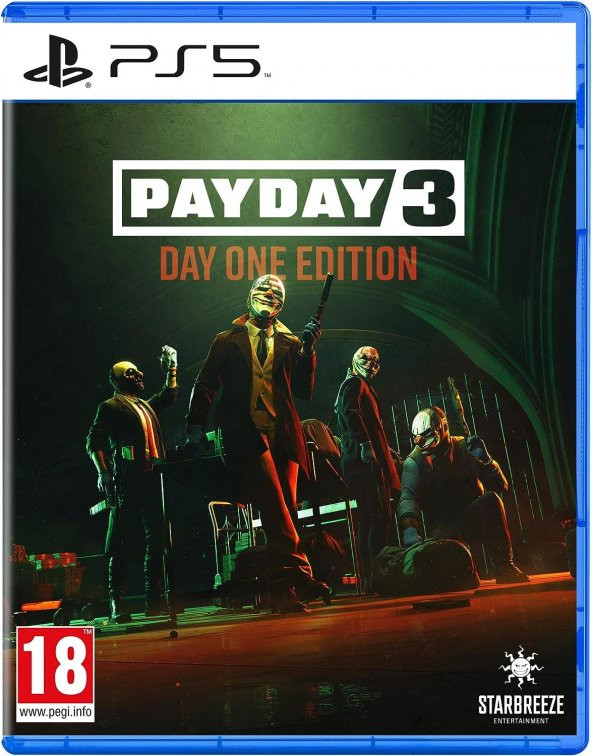 Payday 3 Day One Edition Ps5 Oyun ürün görseli 1