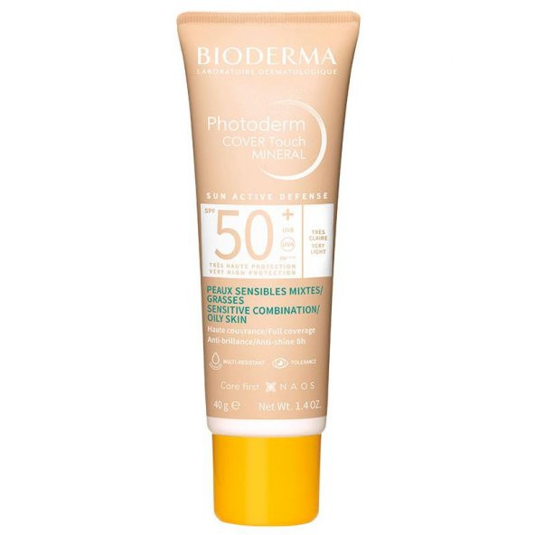 Bioderma Photoderm Cover Touch Mineral Spf50+ 40 gr - Very Light ürün görseli 1