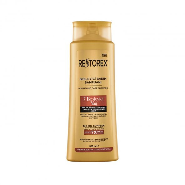 Restorex Besleyici Bakım 7 Besleyici Yağlı Şampuan 500 ml ürün görseli 1