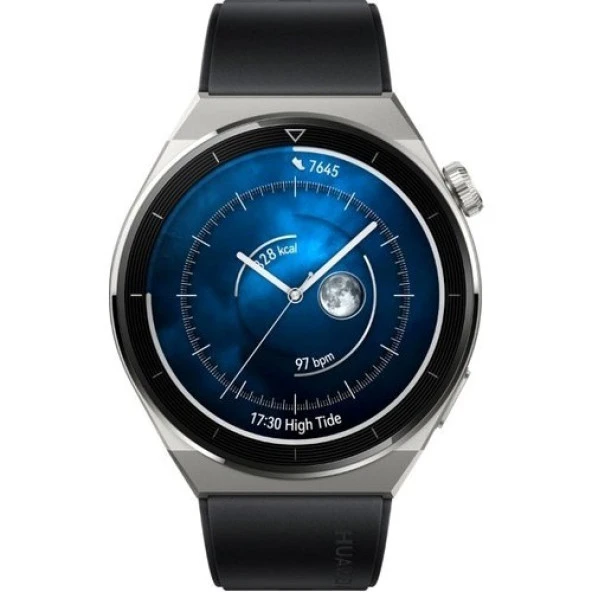Huawei Watch Gt3 Pro 46MM Titanyum Kasa - Siyah ürün görseli 1