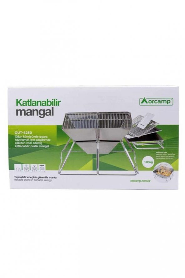 Orcamp Ayaklı Katlanır Mangal OUT-4250 - Resim 2