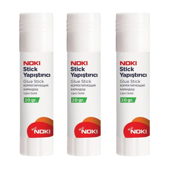 Noki Stick Yapıştırıcı 20 Gr. 3420 - 3 Adet ürün görseli 1