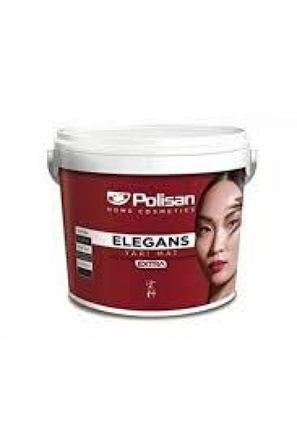 Polisan Elegans Extra Küf Önleyici İç Cephe Boyası Yarımat Siyah 15 Lt. ürün görseli 1