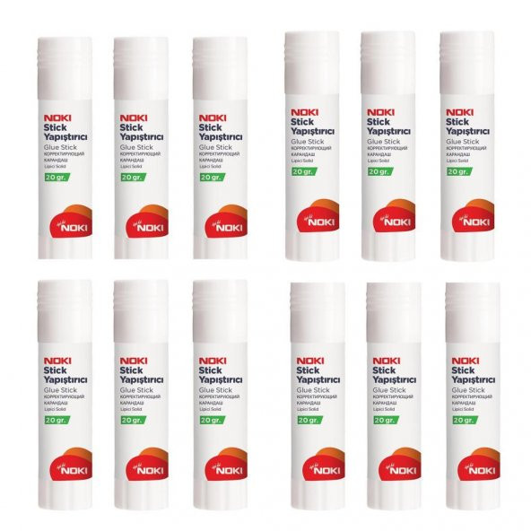 Noki Stick Yapıştırıcı 20 Gr. 3420 - 12 Adet ürün görseli 1