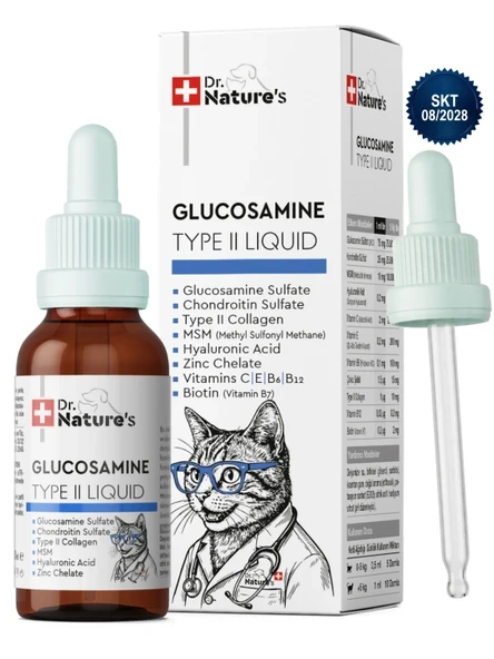 Kedi Eklem Damlası 50 ml – Sıvı Glukozamin, Kolajen ve MSM İçeren Destek ürün görseli 1