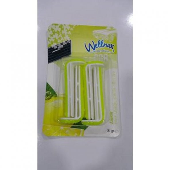 Wellnax Klips Oto Ferahlatıcı Limon 8 gr ürün görseli 1