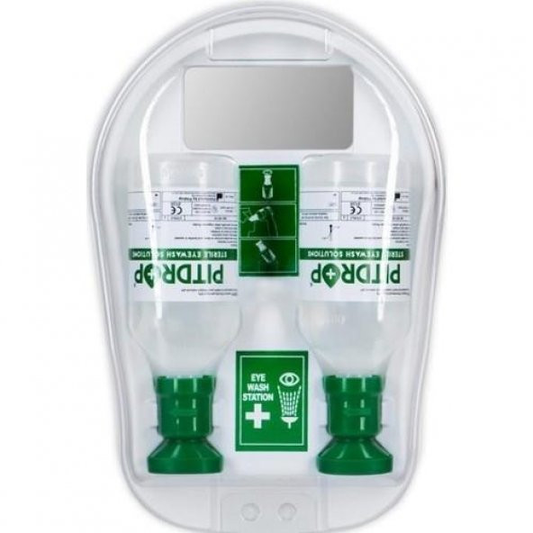 Pit Drop Göz Solüsyonu Göz Yıkama Duşu 250 ML Yeşil + Yeşil ürün görseli 1