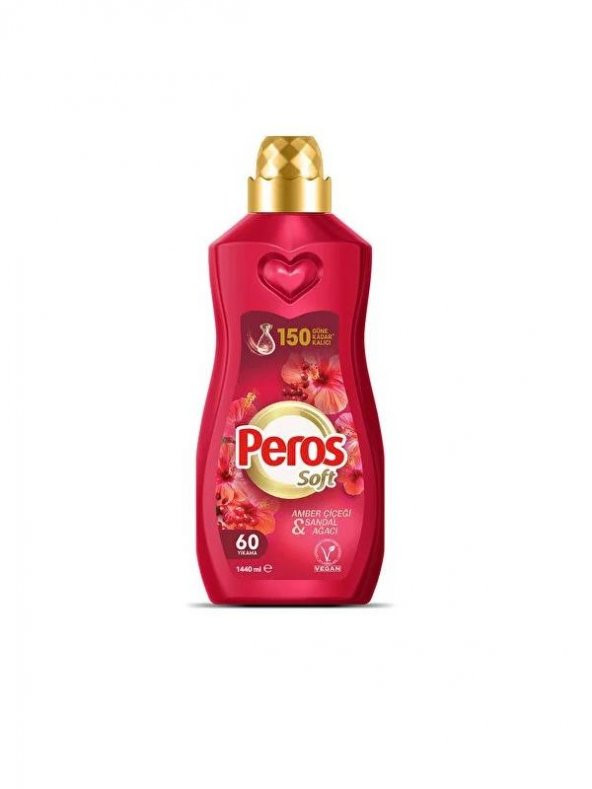 PEROS  KONSANTRE ÇAMAŞIR YUMUŞATICISI AMBER ÇİÇEĞİ 1440 ML ürün görseli 1