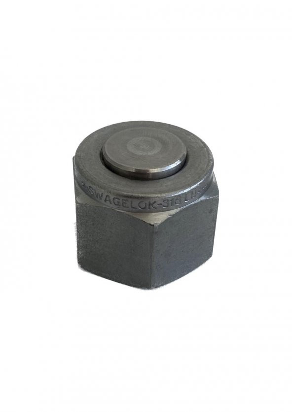 Swagelok Paslanmaz Çelik Boru Bağlantı Tapası 1/2 SS-810-P ürün görseli 1