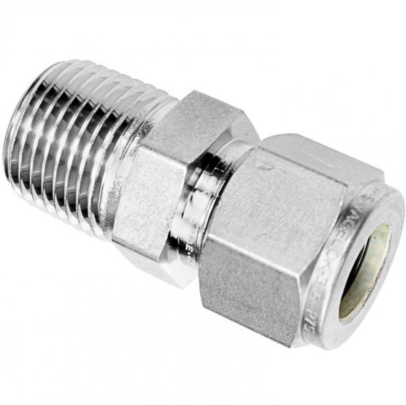 Swagelok Paslanmaz Çelik Erkek Konnektör 1/2 SS-810-1-8 ürün görseli 1