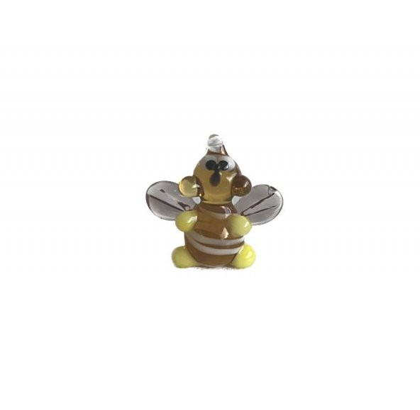 El Yapımı Mini Murano Cam Arı Biblo A105-02 ürün görseli 1