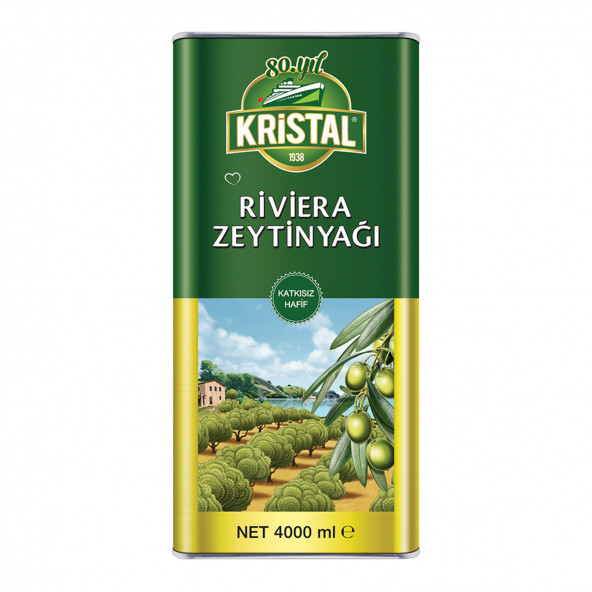 KRİSTAL RİVİERA ZEYTİNYAĞI 4000LT ürün görseli 1